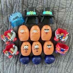 McDonald's Toy Set 2023 Kerwin Frost Chicken McNugget Buddies Parts Pieces Bundl